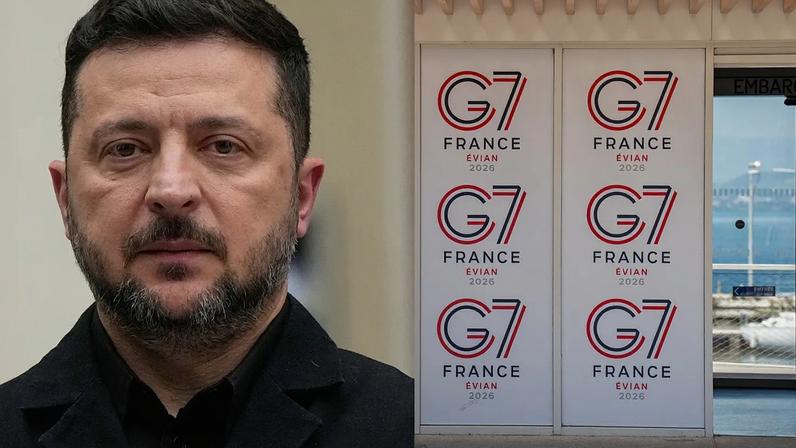 Volodymyr Zelensky é convidado para o G7 em França