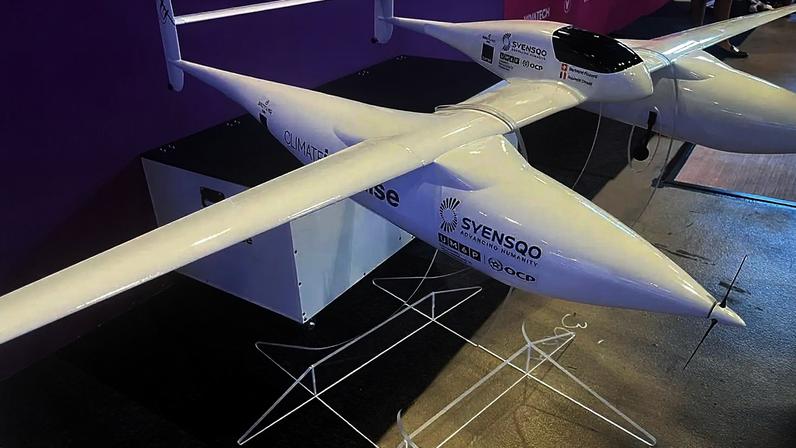 Demonstração de avião a hidrogénio apresentada na VivaTech 2026