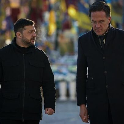 Mark Rutte chega a Kiev em visita não anunciada