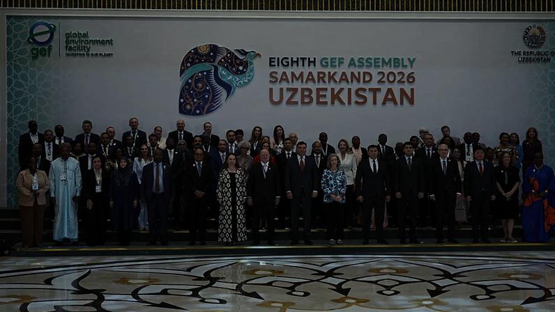 Foto de família da assembleia do GEF