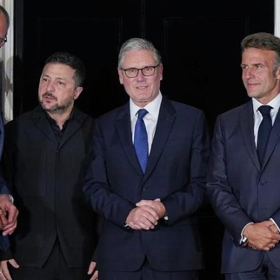 Reino Unido, França e Alemanha apoiam negociações diretas com a Rússia e EUA/UE