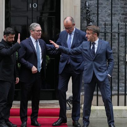 Líderes europeus reúnem-se com Zelensky em Downing Street para pressionar a Rússia