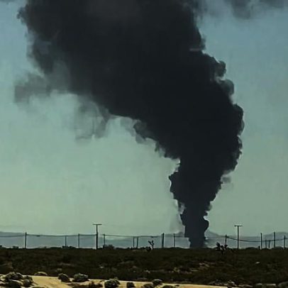 Oito mortos em queda de bombardeiro B-52 da USAF na Califórnia