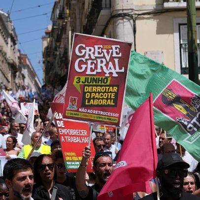 Greve geral: país diz que pacote laboral não serve a ninguém