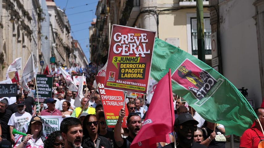 Greve geral: país diz que pacote laboral não serve a ninguém
