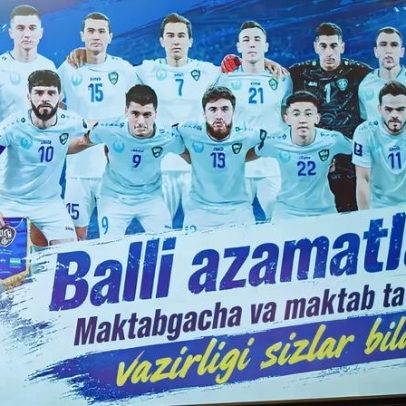 Uzbequistão prepara-se para estreia histórica no Mundial de futebol