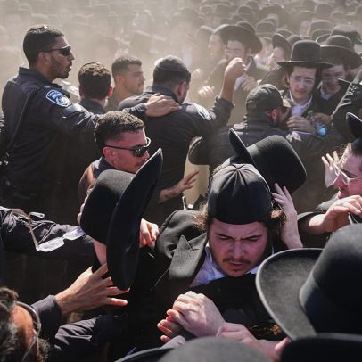 Judeus ultraortodoxos protestam contra serviço militar obrigatório em Israel