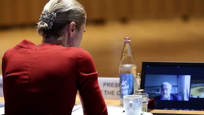 Kaja Kallas, alta representante da UE para os Negócios Estrangeiros e a Política de Segurança.