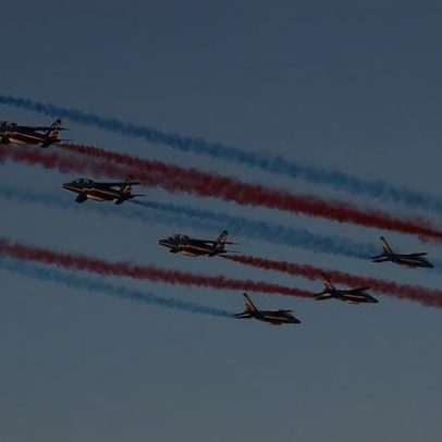França envia caças sobre Washington em tributo aos 250 anos dos EUA