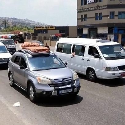 Avisos de Israel provocam êxodo em massa da histórica Tiro, no Líbano