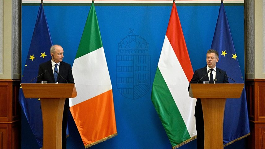 PM irlandês em Budapeste saúda regresso da Hungria ao coração da Europa