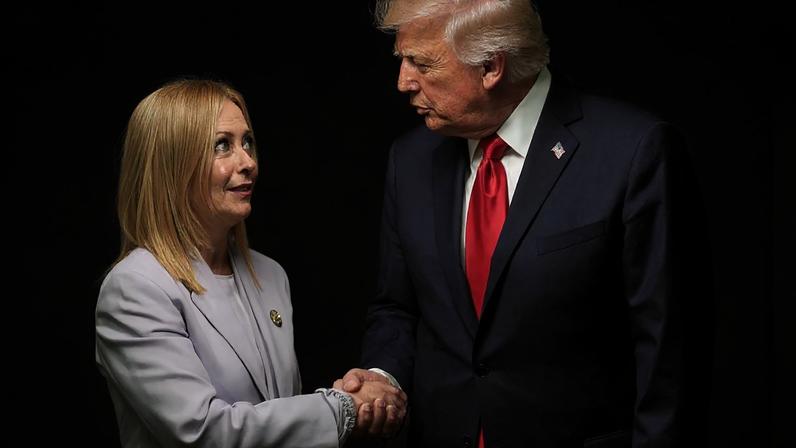 Sondagens sugerem popularidade da PM italiana em disputa Meloni-Trump