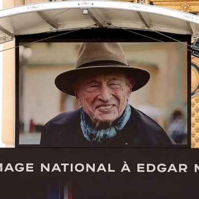 França homenageia Edgar Morin; Macron o descreve como humanista de alcance global