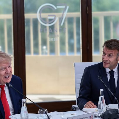 Europeus deixam G7 tranquilizados, entre interesses e elogios para conter Trump