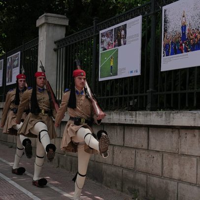História dos Mundiais exibe 121 fotografias icónicas no centro de Atenas