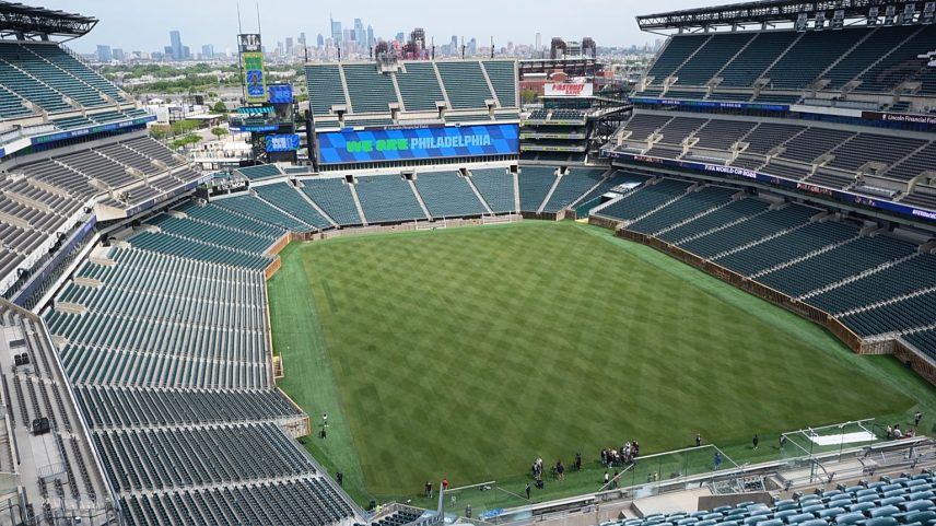 Estádio Lincoln Financial passa a chamar-se Philadelphia Stadium durante o Mundial