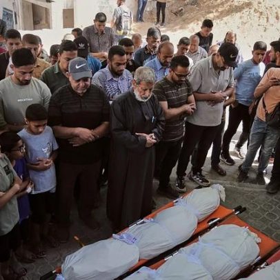 Gaza: famílias em luto após ataques noturnos israelitas que ceifaram nove mortos
