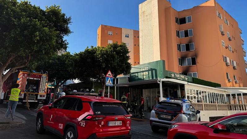 Incêndio em prédio em Magaluf, Maiorca, faz dois mortos e vinte feridos