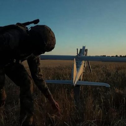 Drone vindo da Rússia abatido no leste da Letónia