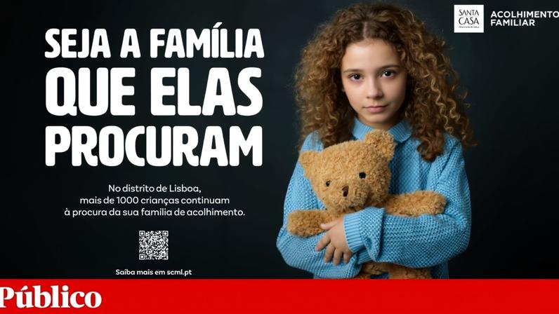 Santa Casa lança campanha para angariar famílias de acolhimento