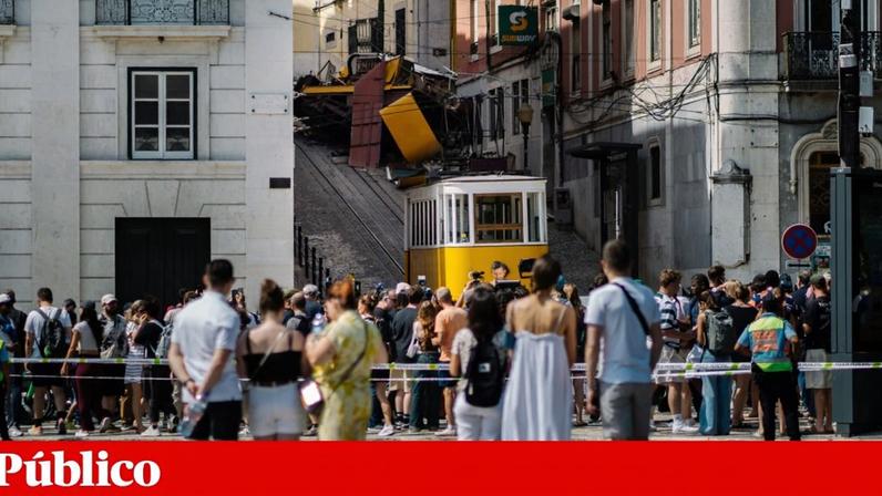 Acidente no elevador da Glória fez 16 vítimas mortais e 22 feridos