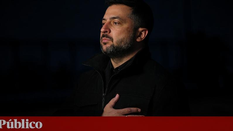 Zelensky foi um dos líderes mundiais que apresentou as condolências às vítimas do acidente no Elevador da Glória e às suas famílias
