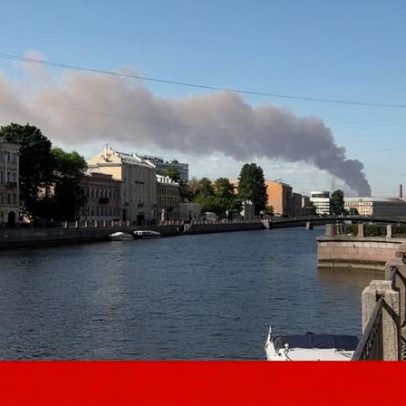 Drone ataca terminal de exportação de petróleo em São Petersburgo