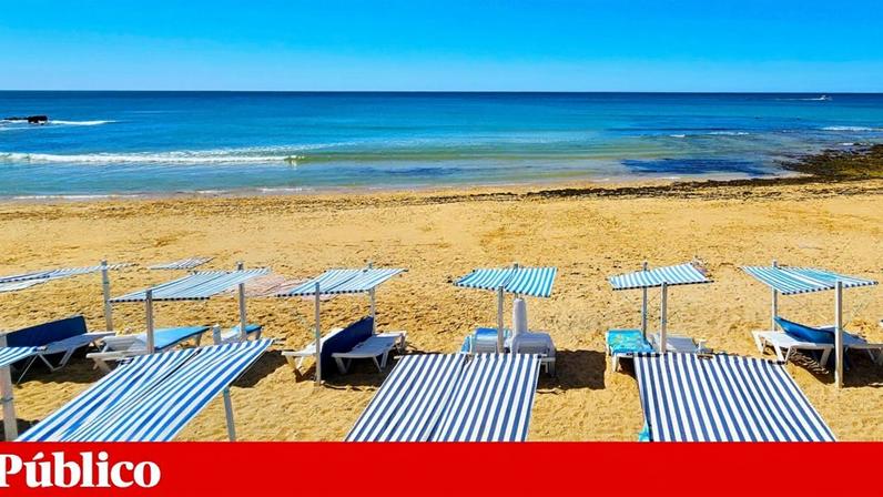 Praias de áreas concessionadas: barraca já está armada