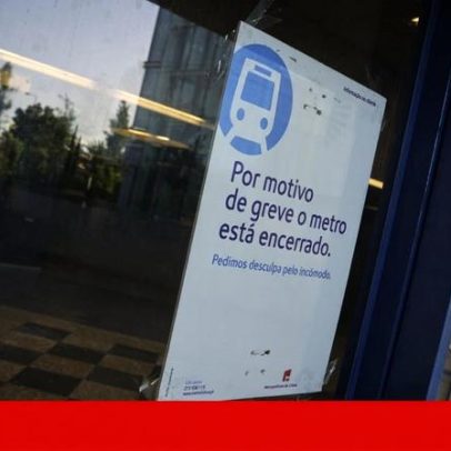 Greve geral muito expressiva em dois tons: grave e residual