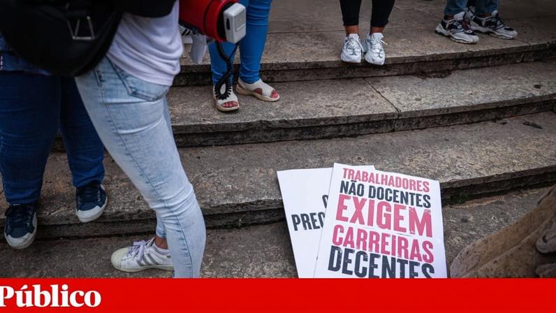 Sindicato afirma que greve do pessoal não docente ronda 50%