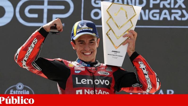 Márquez conquista 100.ª vitória no GP da Hungria