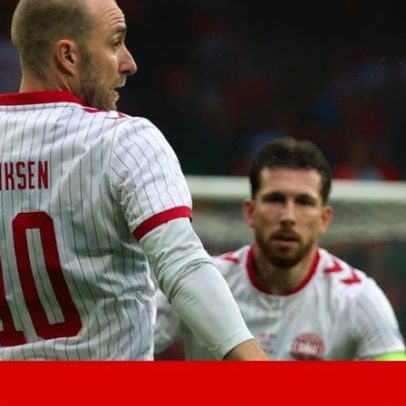 Eriksen volta a colapsar em campo