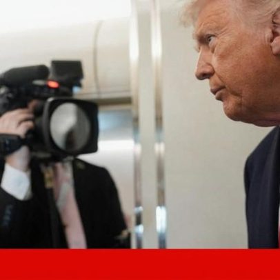 Trump abandona entrevista após confrontação sobre ausência de provas de fraudes