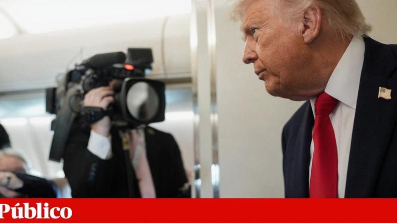 As críticas de Donald Trump aos meios de comunicação social são recorrentes