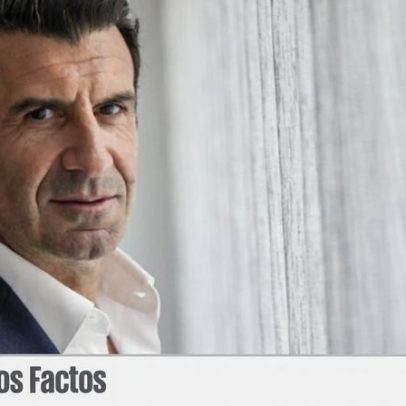 Falso: Luís Figo não anunciou bilhetes a cinco euros para a seleção