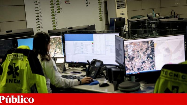 Centro de Orientação de Doentes Urgentes (CODU) do INEM atende mais 663 chamadas por dia do que em 2019