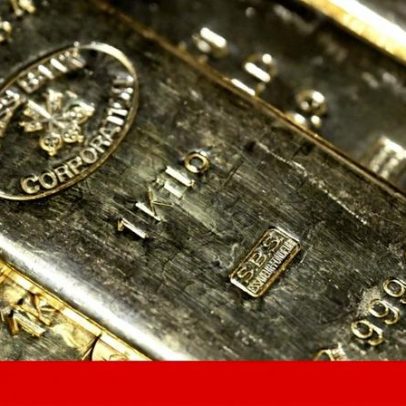 Ouro e prata caem mais de 2%, atingindo mínimos desde o fim de março