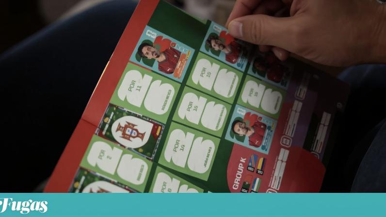 A febre dos cromos, uma coisa de papel, é espantosa. Eu também a vivi, mas isso foi há mais de 50 anos