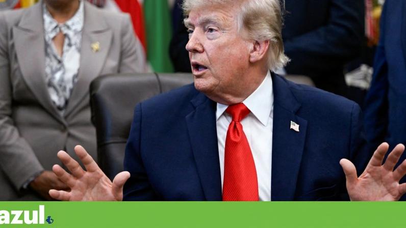 O presidente norte-americano, Donald Trump