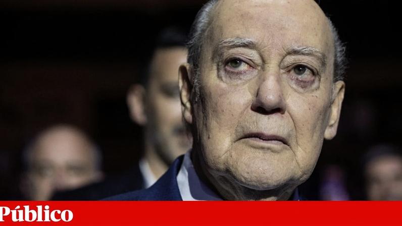 Jorge Nuno Pinto da Costa, durante a apresentação da sua candidatura à presidência do FC Porto