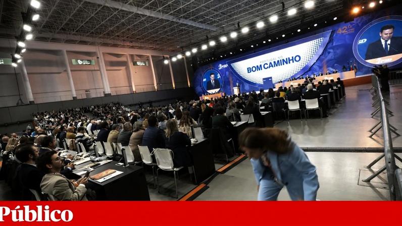 Último congresso do PSD realizou-se em Outubro de 2024, no Fórum Braga