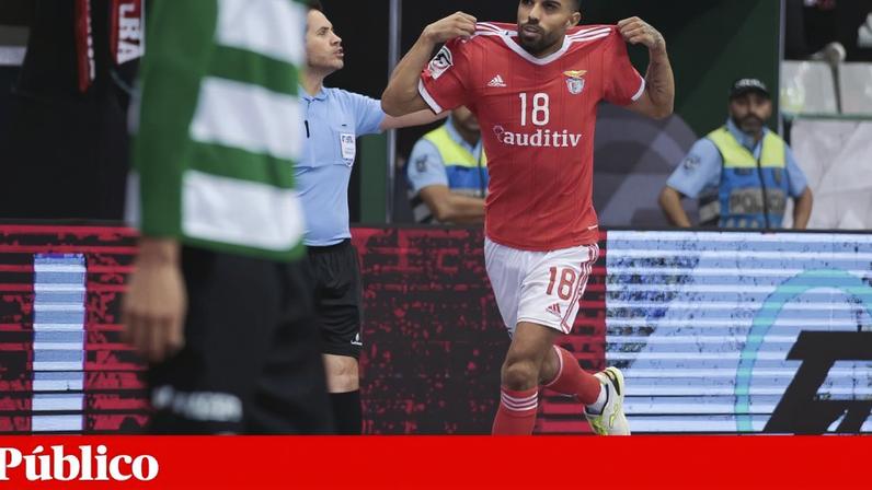 Benfica vence Sporting no 1º jogo da final da Liga de Futsal