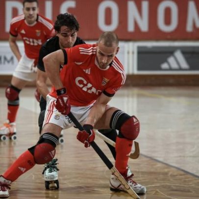 Benfica avança à final do campeonato de hóquei em patins diante do Sporting