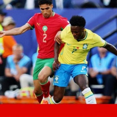 Brasil e Marrocos empatam em duelo com duas faces