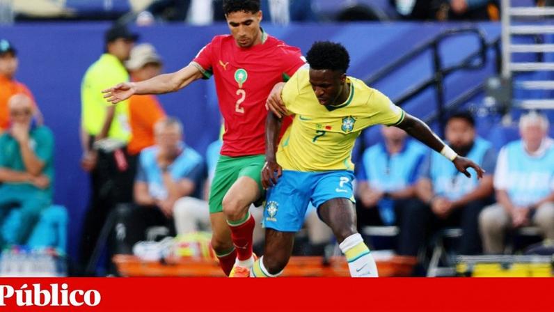 Brasil e Marrocos empatam em duelo com duas faces