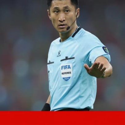 China sem apoio no Mundial encontra alternativa, o mestre dos cartões