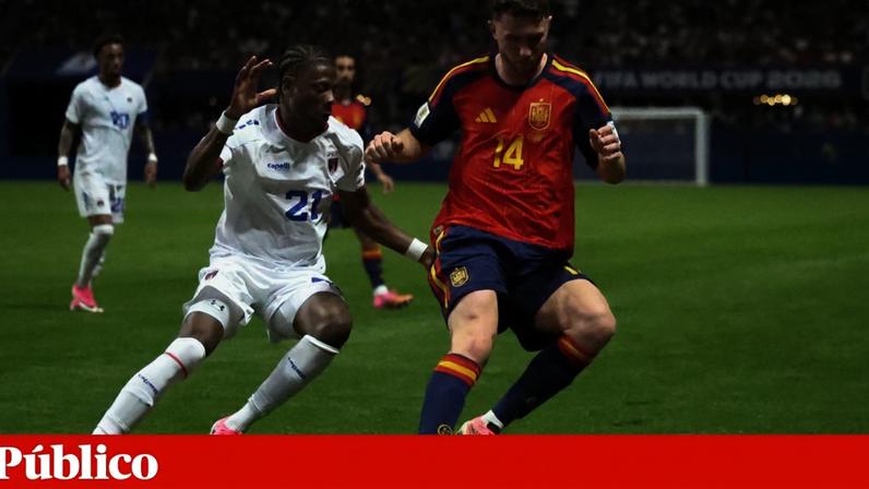 A Espanha empatou com Cabo Verde