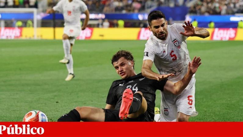 O jogo entre o Irão e a Nova Zelândia, a 15 de Junho de 2026, no Mundial da FIFA