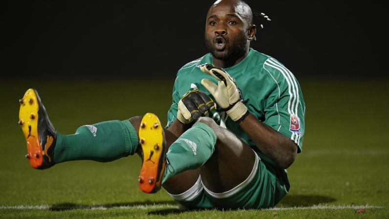 Kidiaba celebra no Mundial de Clubes 2010