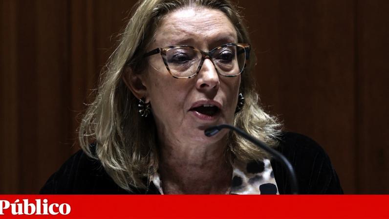 A ministra do Trabalho, Solidariedade e Segurança Social, Maria do Rosário Palma Ramalho